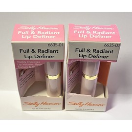 Sally Hansen Full & Radiant Lip Definer/ Lip Balm 6635-01, (Pack of 2) Damaged