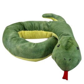 Warm Pals - Heatable Coolable Bedtime Comfort Plushie - Sammy Snake - 1.5lbs - Cozy Microwavable Lavender Scented Plush Toys - Heated Stuffed Animal