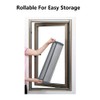 60 * 120CM Removable Magnetic Window Screen Adjustable Polyester Window