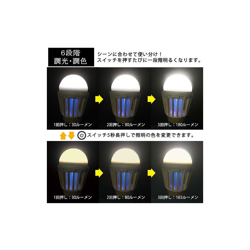 Mountsumi OS2101ML-PB LED Mosquito Lantern, Pink Beige