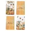 Artoid Mode Oil Painting Pumpkin Fall Kitchen Towels Dish Towels,
