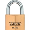 ABUS 04827 Stainless Steel Shackle Service Brass Padlock with 2717