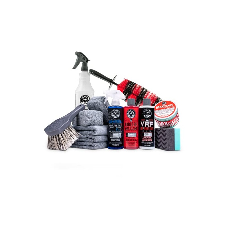 Chemical Guys HOL134 Best Complete Wheel, Rim, and Tire Kit,