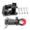 WSAYS Rear 2" Receiver Trailer Tow+Shackle Hitch For 19+ Honda