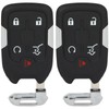 KEYALL 2 X Key Fob Shells Case for Gmc Terrain