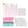 Nail Art Curing Lamp Base Top Coat Prevent Stick Water