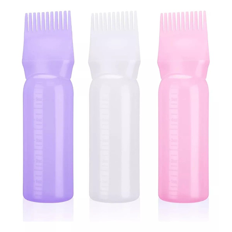 Psqme Botella De Cepillo De Tinte Para El Cabello, Paquete