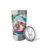 Llama Pool Float Relaxation Tropical Vibes Summer Fun Stainless Steel