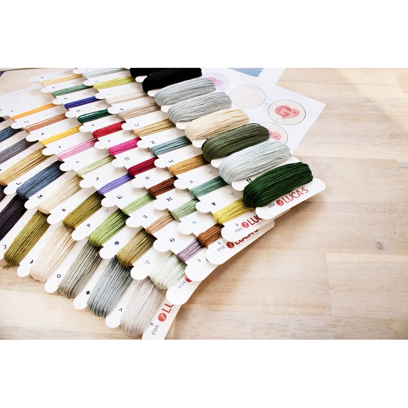 Cross Stitch Kit Luca-S - Camper's Cabin