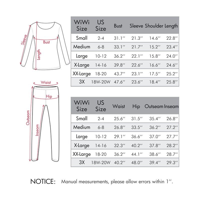 WiWi Conjunto de ropa interior de bambú ultra suave para