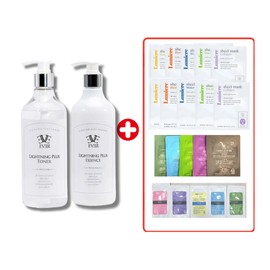 Eve Ever Lightning Plus Toner Essence Toner + 5 Sheet Packs + 5 Samples / 이브에버 라이트닝 플러스 토너 에센스 토너+시트팩5+샘플5종