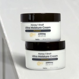 NellagFantasia 1+1 허니원스네일 프리미엄 달팽이크림 80g 1+1 HoneyOne Snail Premium Snail Cream 80g