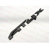 Auto 3PCS Doors Rear Matte Black AT4X OVERLAY Emblem 2023+
