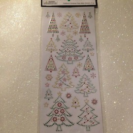 Creatology CHRISTMAS PAPER CRAFTS CHRISTMAS TREES DOTTED TREES STICKERS 31 PCS TREE DOTS
