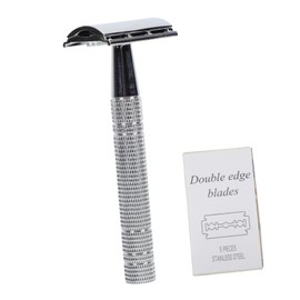 MERRYHAPY 1Set Professional Vintage Double Edge Razor for Smooth Shaving for Home Salon Use Men Beard Shaver and Eyebrow Shaping Cutter