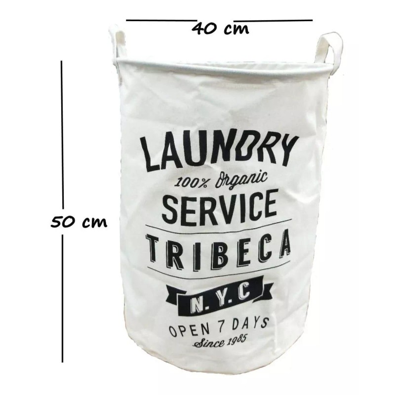 ArgenMex 2 Cestos Bote Plegable Ropa Sucia Y Limpia Lavandería