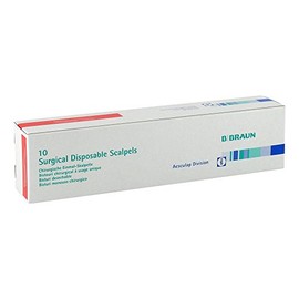 Einmal-Skalpell Cutfix, Klingenform  11 (10 Stück)