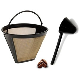Replacement Permanent Coffee filter GTF Gold Tone Filter for DCC-3200 with Large Coffee Scoop