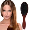 Fulasun Hair Brush Boar Bristle Hair Brush Comb Oval Anti-static