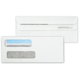 5Forms 92502 Double Window Envelope Self Seal 8 5/8 x 3 5/8" QTY 250