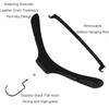 DEDU Suit Hangers for Men 30 Pack Width 17.7", Black