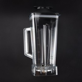 Oidnvay Spare Jug for Blender Replacement Part Transparent 2L Capacity Blender Spare Compatible for Silver Blender