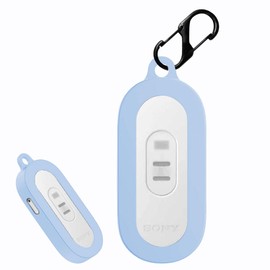 For REON POCKET TAG Case, HVUYAL, Equipped with Anti-Lost Hook, Lightweight, Scratch-Resistant, Soft Silica Gel Sports Cool Design, Shock, Absorbent, Slim, Soft Case Cover, Drop Protection (Blue)