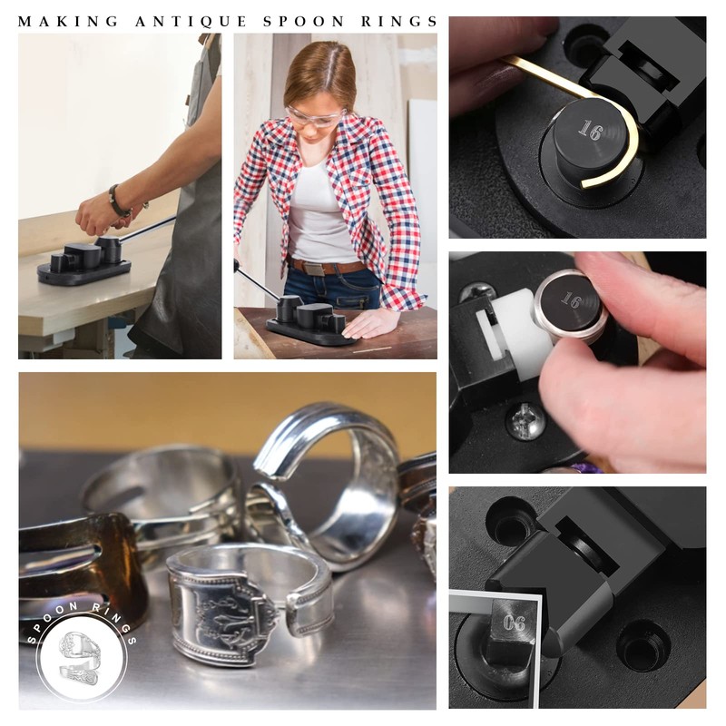 Ring Bender Ring Bending Tool for Spoon Rings Jewelry Making