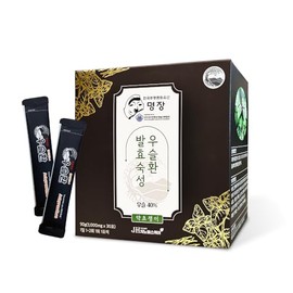 HELLO KFOOD JH Fermented Achyranthes Granules - 30 Stick Packs (90g) | Korean Traditional Herbal Supplement with 40% Fermented Achyranthes Root, Du-Zhong & Safflower Seeds, 우슬환 3.17oz