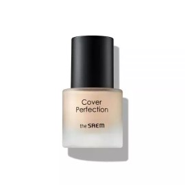 The Saem 더샘 커버 파운데이션 컨실러 매트 미니 퍼펙션 15ml MNS [1.0 클리어 베이지] The Saem Cover Foundation Concealer Matte Mini Perfection 15ml MNS [1.0 Clear Beige]