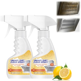 Grenben All-Purpose Oil Stain Cleaner,Powerful Clean Up Kitchen Oil Stains,Kitchen Oils Remover Degreaser Spray,Grease and Stains Remover,Kitchens Bathroom Cleaning Supplies(2PCS*120ML)