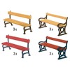 Faller 180443 Park Benches 12/Scenery and Accessories