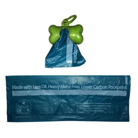 Pet Life ® 'Bio-Hybrid' 100% Recyclable Renewable Thermoplastic Eco-Friendly Pet Waste Bags and Dog Wastebag Dispenser
