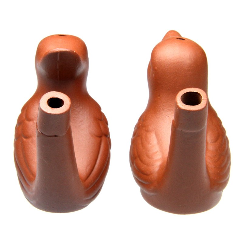 Terravento Clay Bird Water Pipe (Pack of 2)
