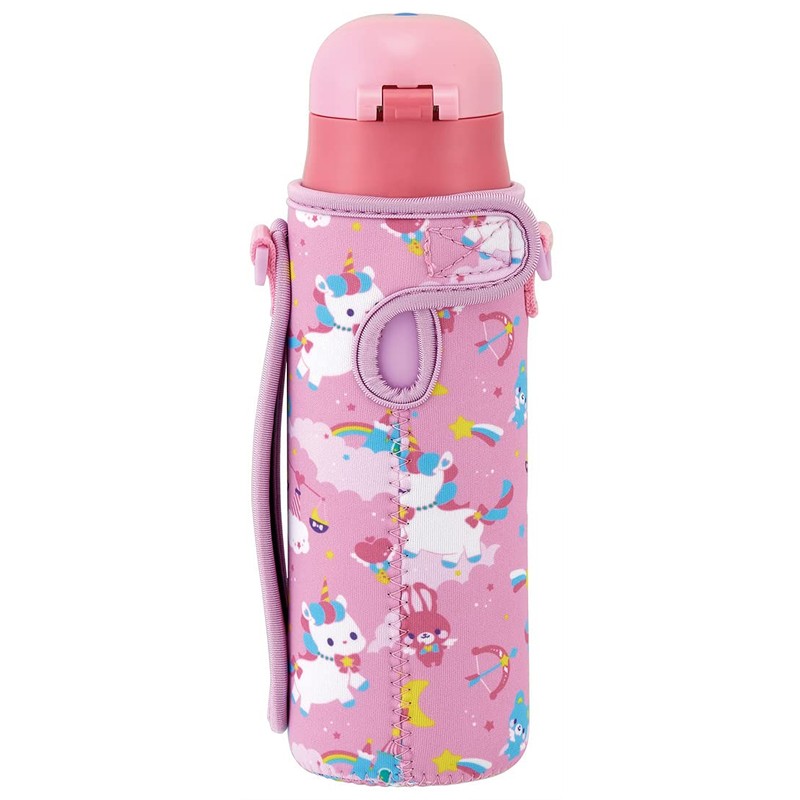 Skater KSDC4 Girls Direct Drinking Stainless Steel Water Bottle, 16.5