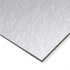 Falken Design Aluminum Composite Panel Brushed Silver 24"x 48", 1/8"