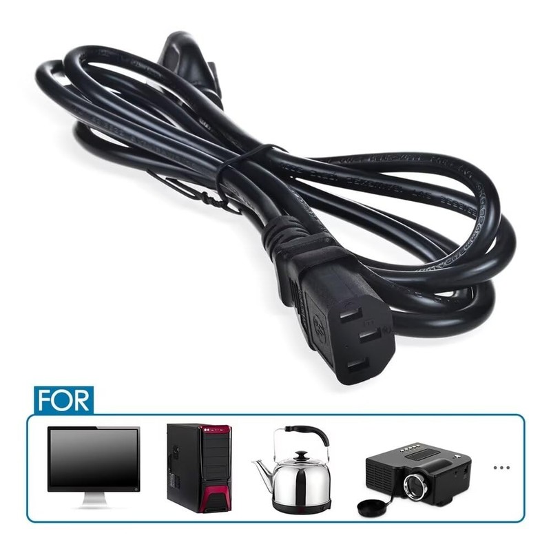 BOHELV123 5ft AC Power Cord Lead Compatible with VIPERTEK VTS-T03