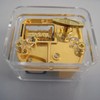 Rock A Bye Baby See-Through Wind Up Music Box Gold