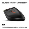 Mobility Lab - Ergonomic Wireless Mouse RGB - Adjustable Precision,