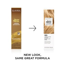 Clairol Permanent Crème, 8g Light Gold Blonde, 2 oz.