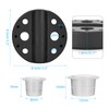ATOMUS 101pcs Tattoo Ink Cap Kit with 1pc Cup Holder