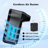 SDFM Compressed Air Duster, 125000RPM Electric Air Duster with Brushless