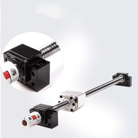 BK10+BF10/BK12+BF12/BK15+BF15 Carbon Steel Ball Screw End Supports Bearing Blocks Mounts Base Black Ball Screw Bearing Block Bracket