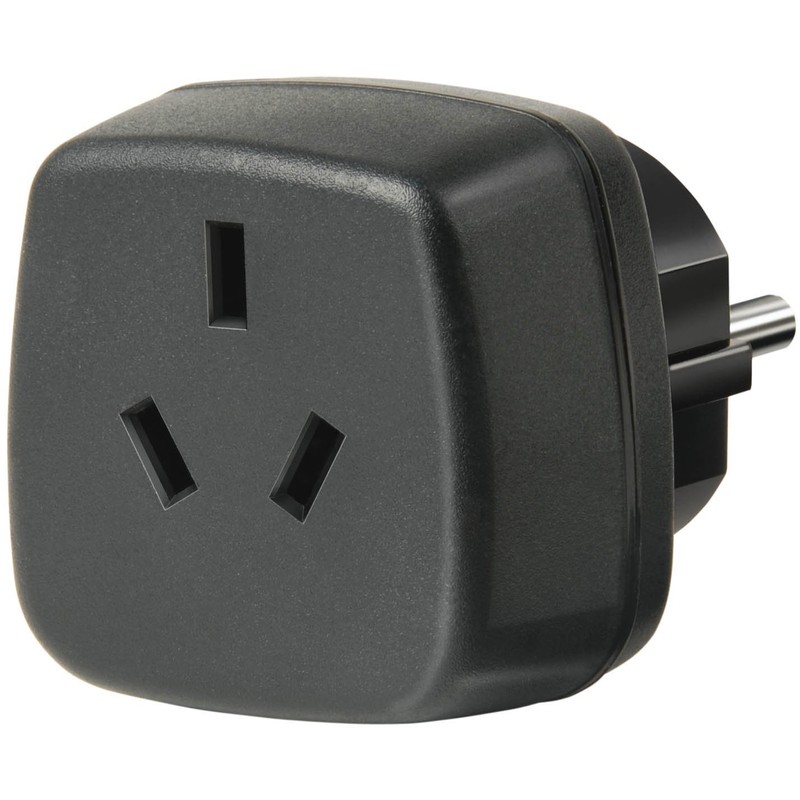 Pack of 2 Brennenstuhl travel plugs/adapters Australia, China - earthing