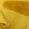 OLSON DEEPAK Winter Work Gloves, Insulated Leather Gloves, Thermal Cotton