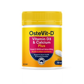 OSTEVIT-D Ostevit D One a Day Vitamin D3 and Calcium Plus 110 Tablets
