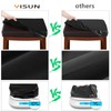 YISUN Stool Covers Rectangle - 4 Pack Stretch Waterproof Saddle