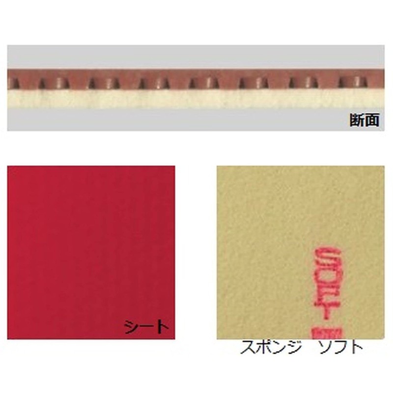 Nittaku NR-8561 NR-8561 Soft Rubber Backing for Table Tennis Flyat