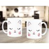 MoonWorks® Plastic Cup Children Cat Face Animal Motif Gift for