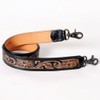American Darling Hand Tooled Genuine Leather Crossbody Handle Strap for